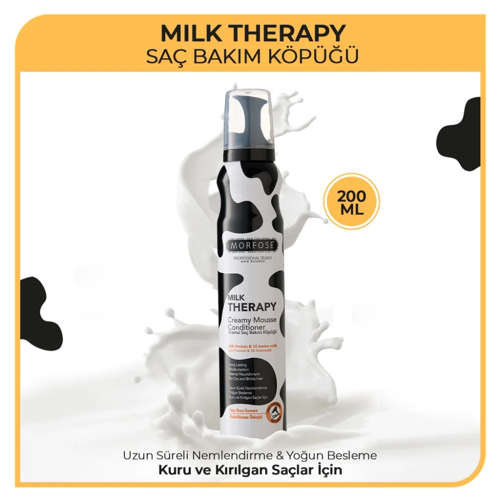 Mousse capillaire Morfose Milk Therapy 200 ml