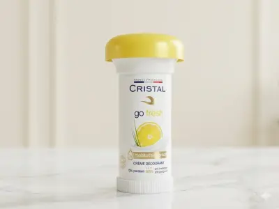 كريم مزيل العرق Cristal لمون