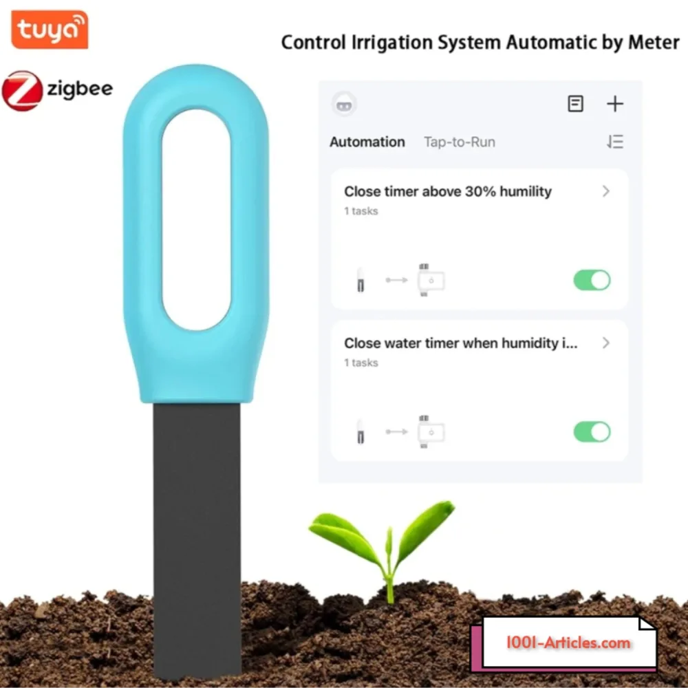 Testeur de Sol Intelligent Tuya Smart Zigbee.