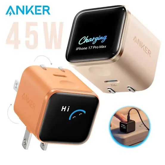 Charger Anker 45 w Nanou