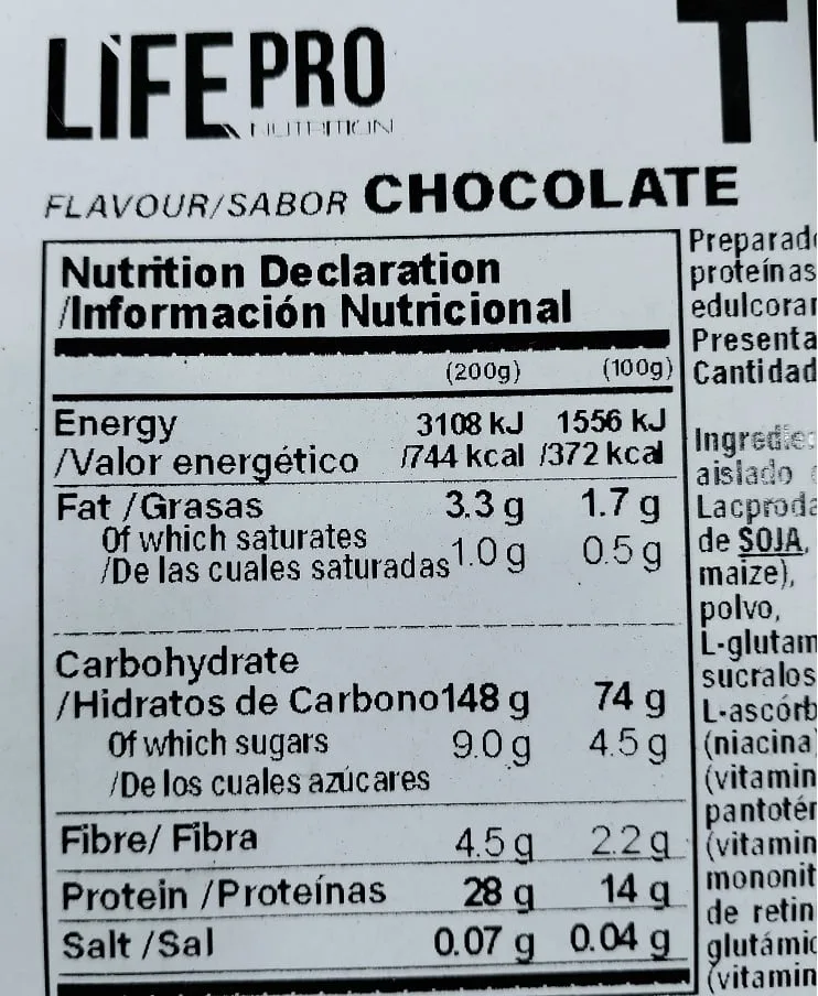 TITAN LIFEPRO NUTRITION