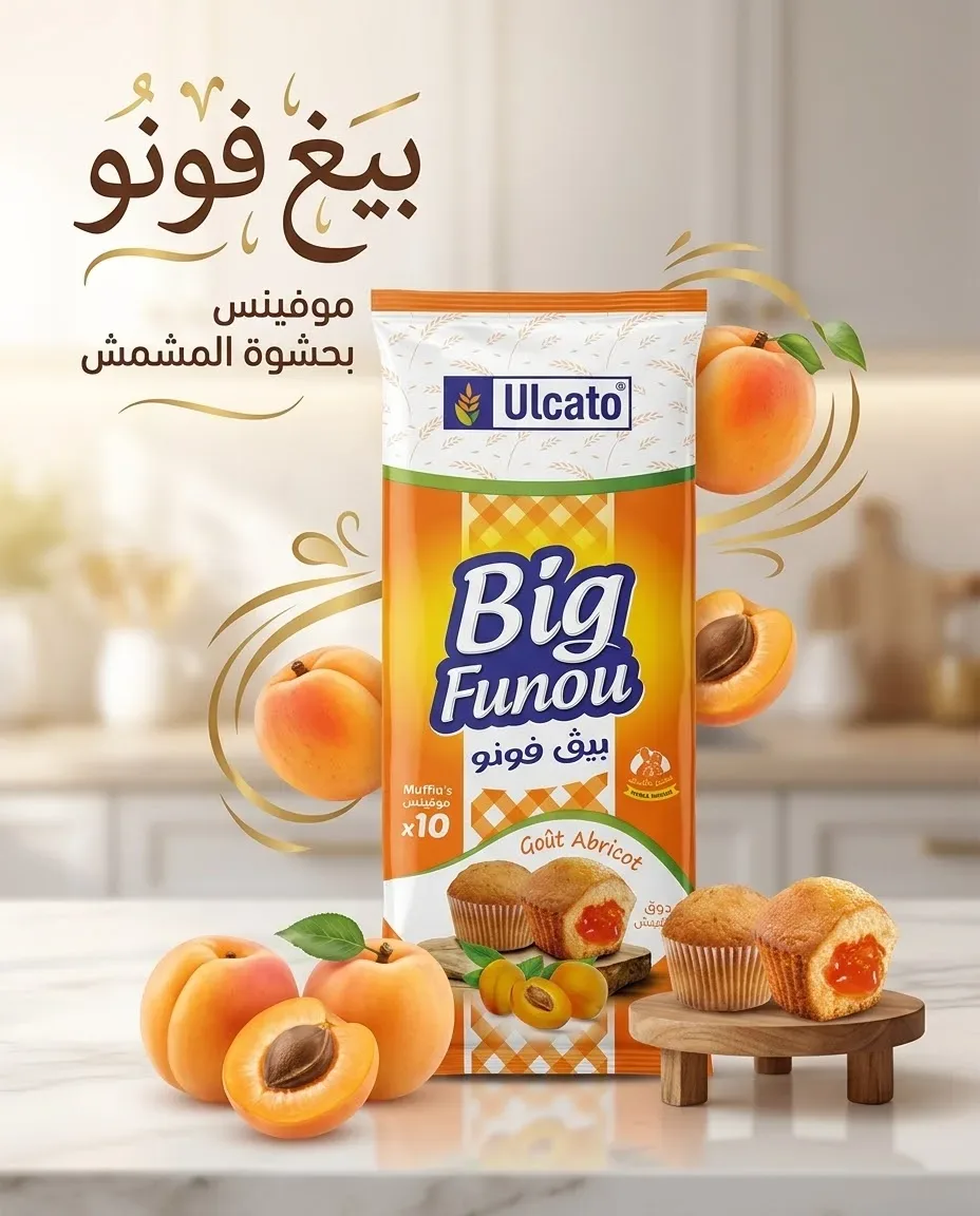 مادلين ذوق المشمش _ulcato_