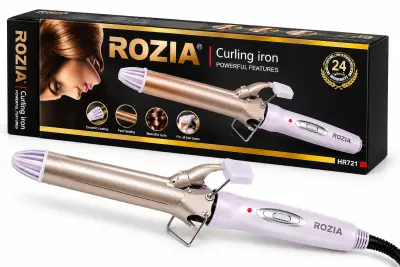 ROZIA Curling Iron – Fer à Boucler Professionnel en Céramique