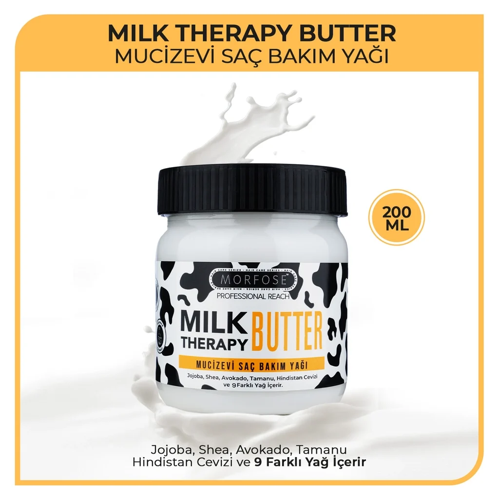 Huile capillaire miracle Morfose Milk Therapy Butter 200 ml