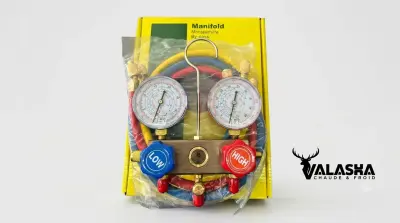 _Mano 2 voie manifold R134a _+flexible