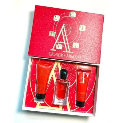 Giorgio Armani Sì Passione 3 in 1 Set – Coffret Parfum