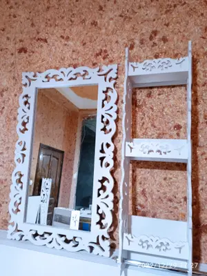 Ornamental Full-Length Mirror CNC File