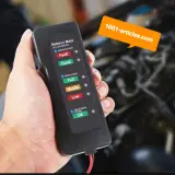 Testeur de batterie automobile / Moto - 12V - Test de l'alternateur - affichage.