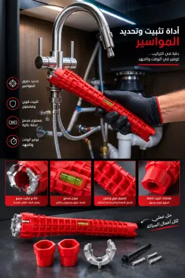 FLUME WRENCHمفتاح ربط الأنابيب