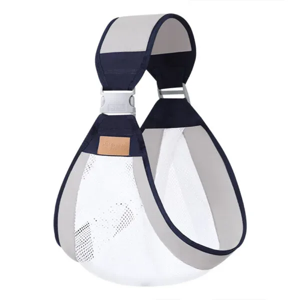 Écharpe à double usage pour nouveau-né 0-36M en tissu maillé