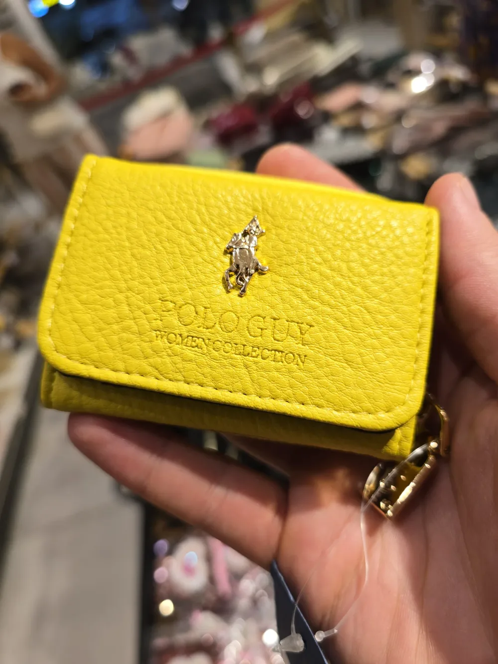 Petit portefeuille compact "Polo Guy" – Women Collection