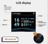 Détecteur intelligent de fuite de gaz avec sirène et capteur de température - Tuya Smart WiFi
