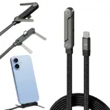 كابل شحن عصري 240W ANKER أصلي مع سيبور مدمج  type C
