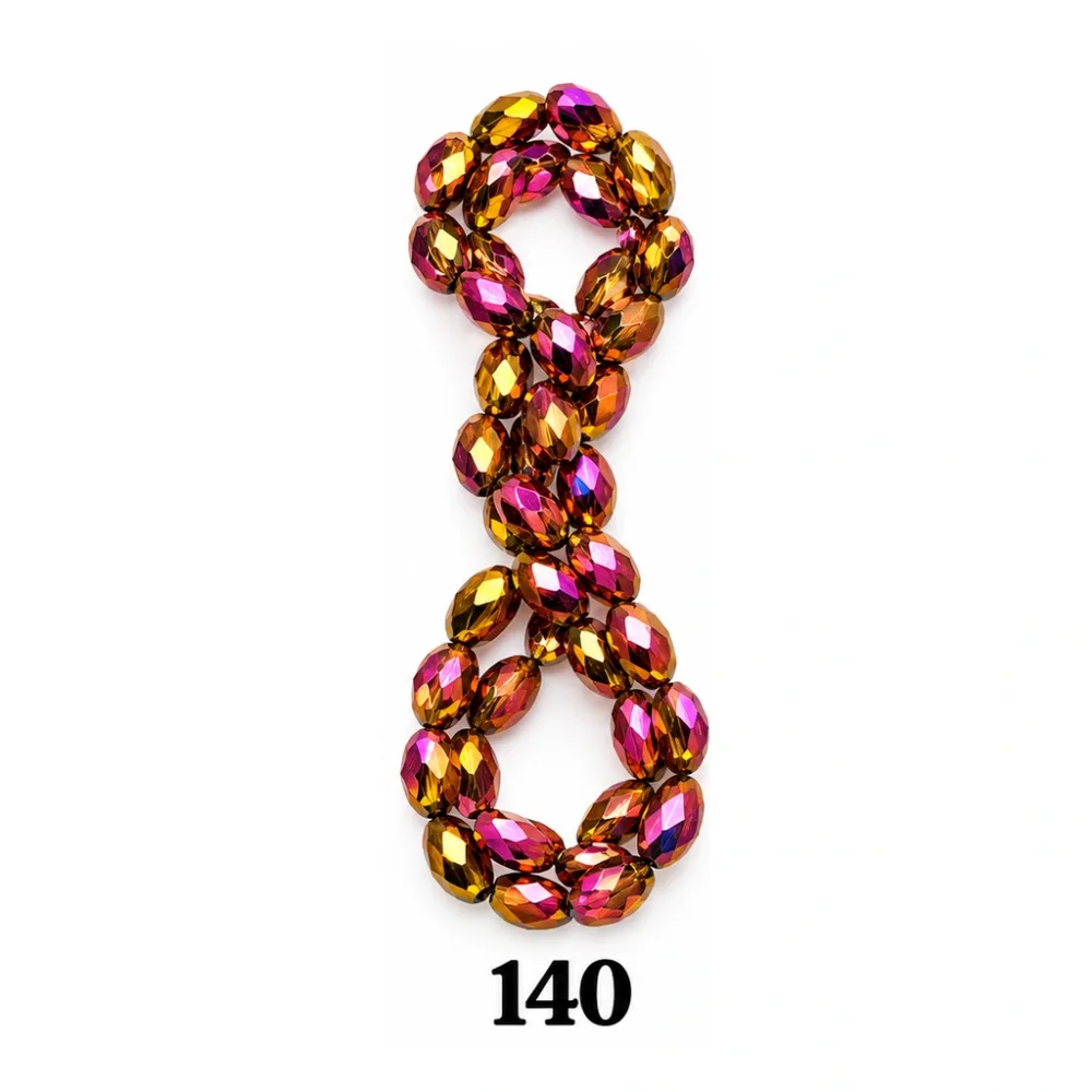 Cristal Goute 8*11 Qty:10 fil