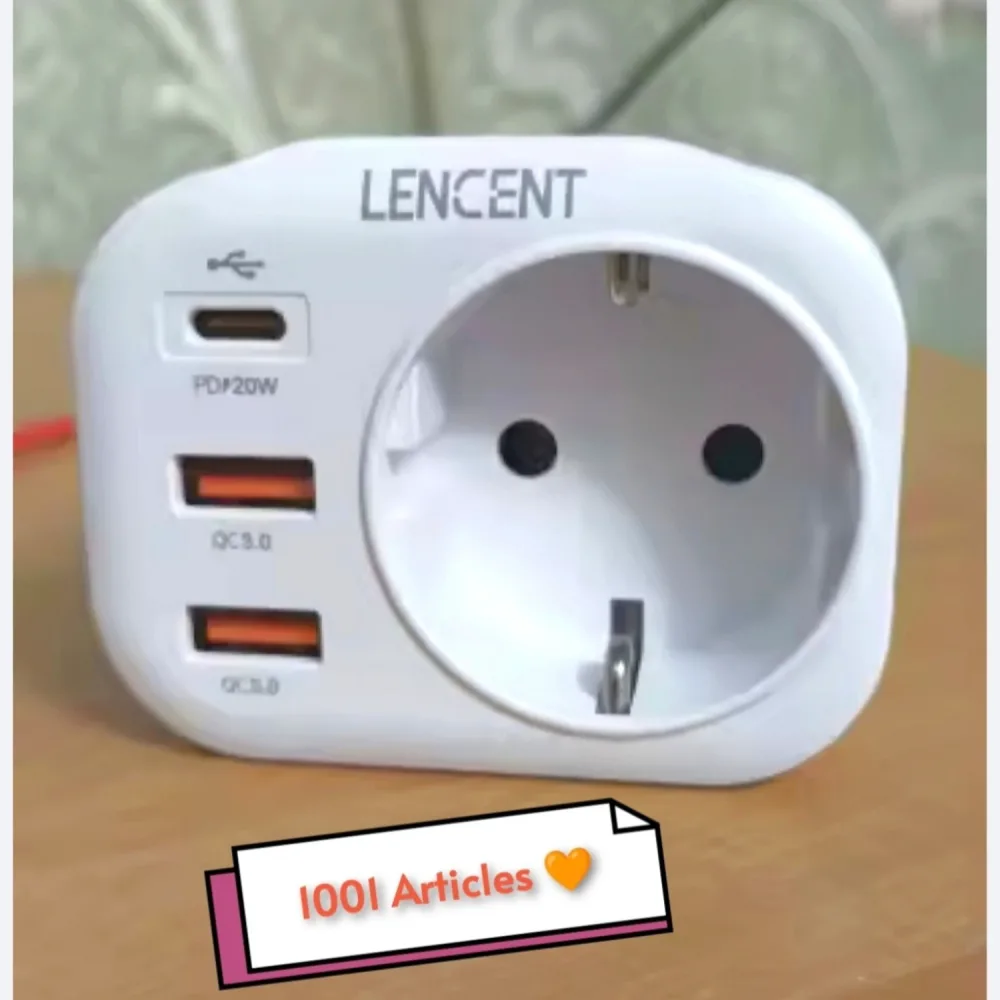 LENCENT Multiprises Charge Rapide USB