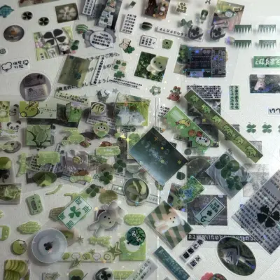 Water proof stickers sheet