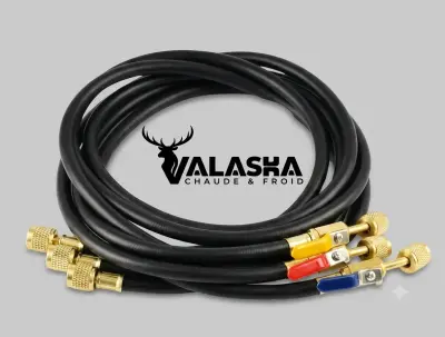 JEU FLEXIBLE+VANNE  410 90cm
