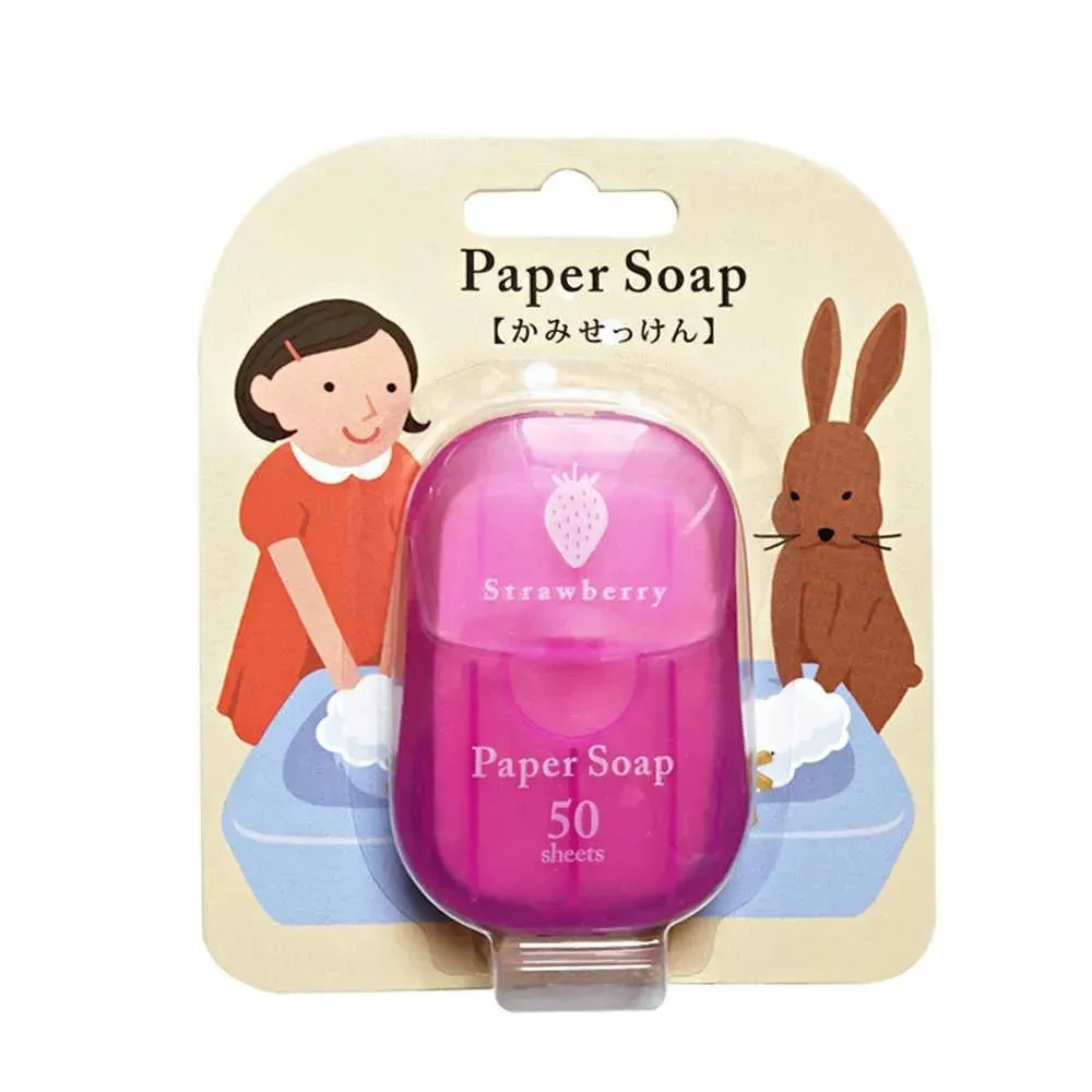 Paper Soap – Savon en Feuilles de Voyage 🧼✨