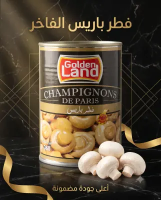فطر باريس 360غ -Golden Land-