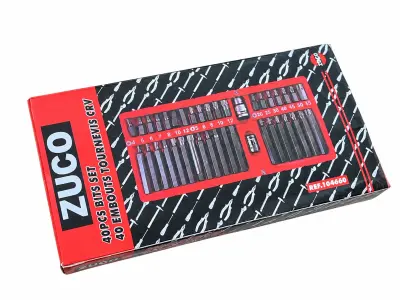 Caisse Embout 40PCS ZUCO