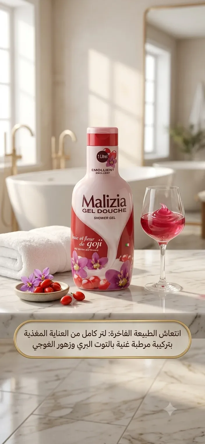 Malizia gel douche 1L