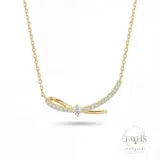 سلسة عقود الفراشة / BOW necklace 🦋