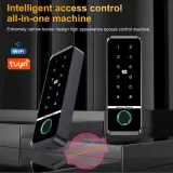 Clavier / Panneau de control d'accès - empreinte digitale - RFID - WiFi Tuya Smart.