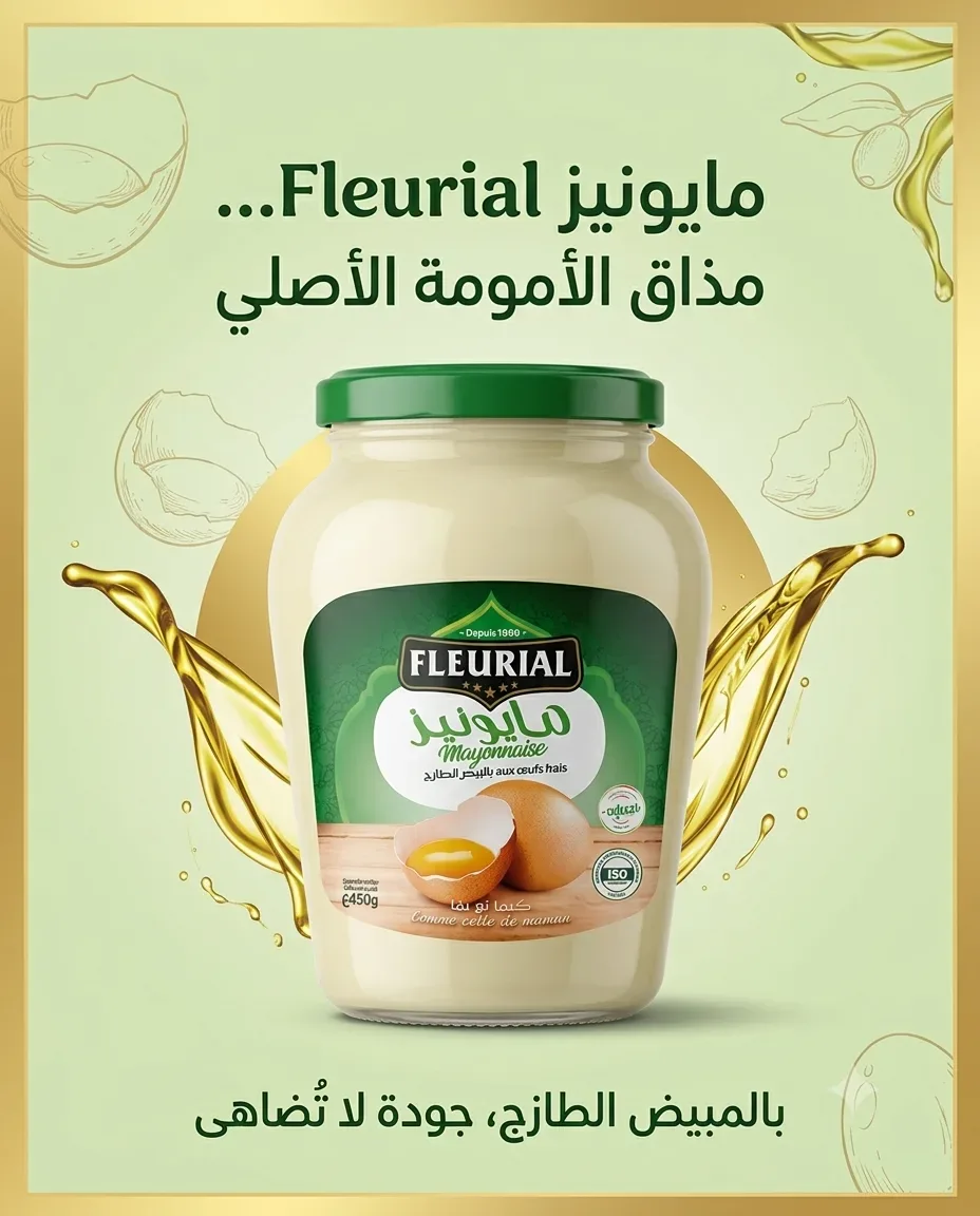 Fleurial مايونيز  بالبيض الطازج 450غ