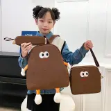 Ensemble de sac d’école Kawai pour adolescents 3Pcs  – محفظة 3 قطع كاواي