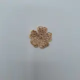 Fleur avec strass