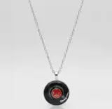 vinyl necklace
