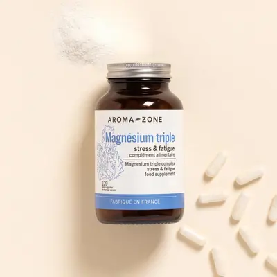 Magnésium triple 120 gélules - Complément alimentaire