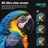 Adaptateur Type C vers HDMI 8k @ 60Hz 4K @ 120Hz, câble HDTV convertisseur TV.