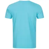 T-shirt  Ben Sherman sans col 100% Coton Bleu ciel