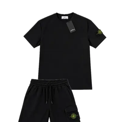Ensemble STONE ISLAND noir