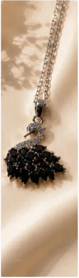 Collier Cygne Élégance ✨