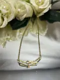 سلسة عقود الفراشة / BOW necklace 🦋