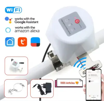 Vanne / Valve de contrôle intelligente Tuya Smart- Wi-Fi / Gaz et Eau.