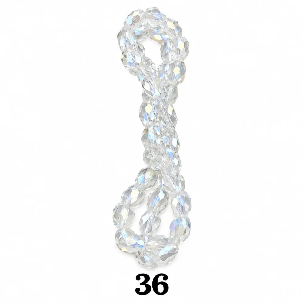 Cristal Goute 8*11 Qty:10 fil