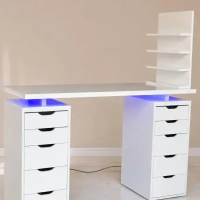 Bureau Alex - مكتب عصري مع أدراج للتخزين