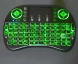 Clavier sans fil Tricolor rétroéclairé USB multimédia contrôle