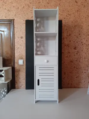Tall Bathroom Storage Cabinet CNC File