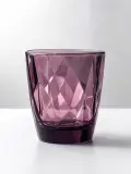 💎 Set de 6 Verres à Eau "Diamond" - Verre Taillé Coloré