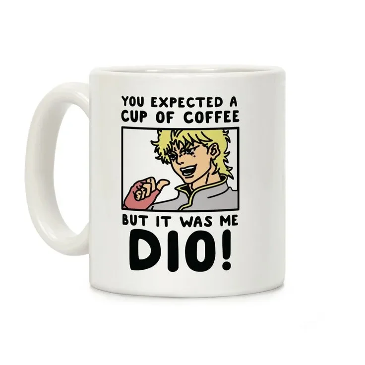Mug Dio Jojo's bizarre adventure