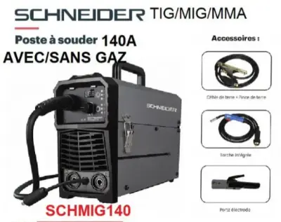 Post a souder Schneider 140a mma mig tig