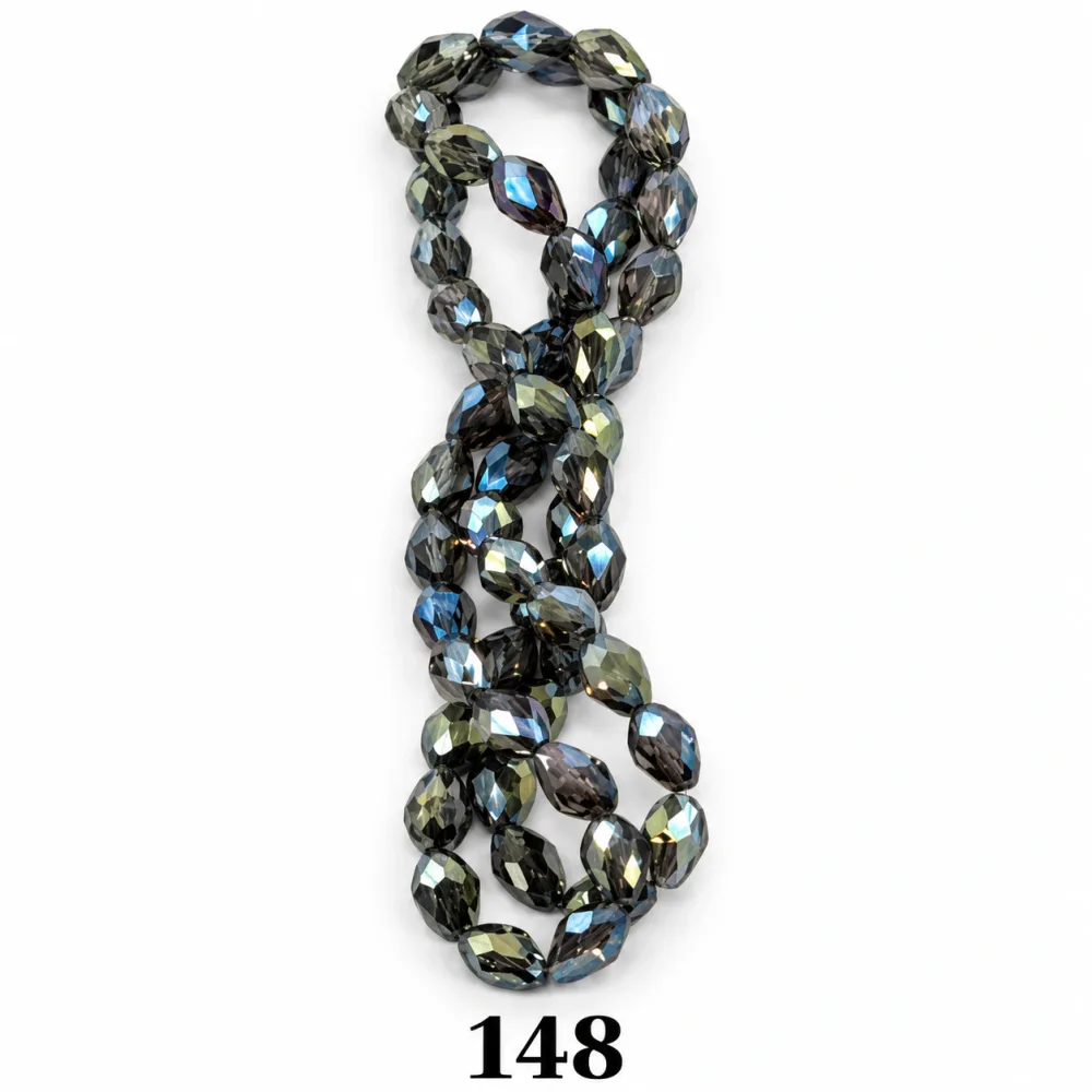Cristal Goute 8*11 Qty:10 fil