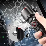 Lampe Torche Multifonctionnel LED Puissante Rechargeable par USB Avec PowerBank – طورش عالي السطوع