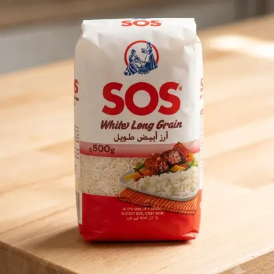 SOS أرز أبيض طويل 500غ