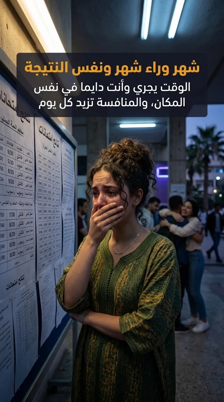 شهر وراء شهر ونفس النتيجة