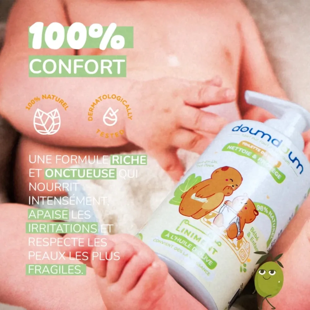Doum Doum Liniment Bébé à l’Huile d’Olive-250ml